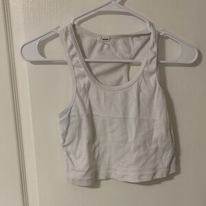 Garage White Tank Top